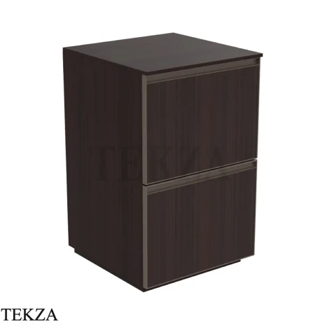 Flaminia Cubika модуль хранения напольный 50×50×78,5 см, 2 ящика, эвкалипт Eucalipto