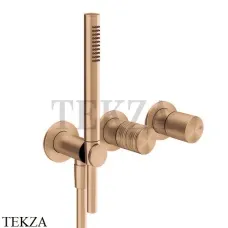 Gessi Habito TRAME Смеситель для душа, внешняя часть 70338-735, Warm Bronze