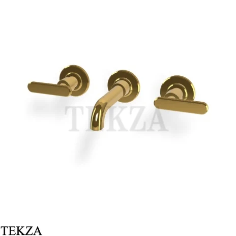 FIMA Carlo Frattini Park Line Смеситель для раковины 3 отв, внешняя часть F1331/5NOR.1, gold