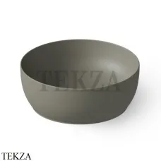 Dea Design Washbasins Раковина настольная круглая Solid Surface DD9093 400 4, Light Grey №4