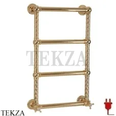 Migliore Edera Полотенцесушитель электрический Н71/79 SX (включение слева) 20296, золото глянец