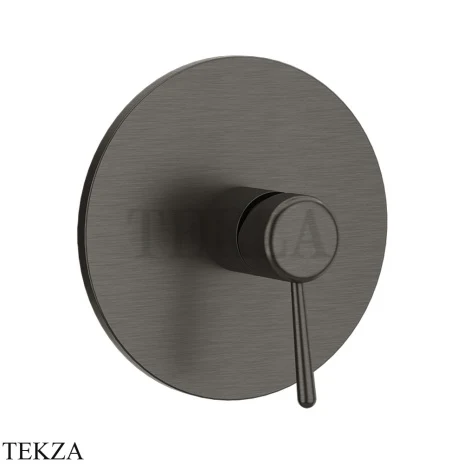 Gessi Goccia Смеситель для душа, внешняя часть 44676-707, Black Metal Br. PVD