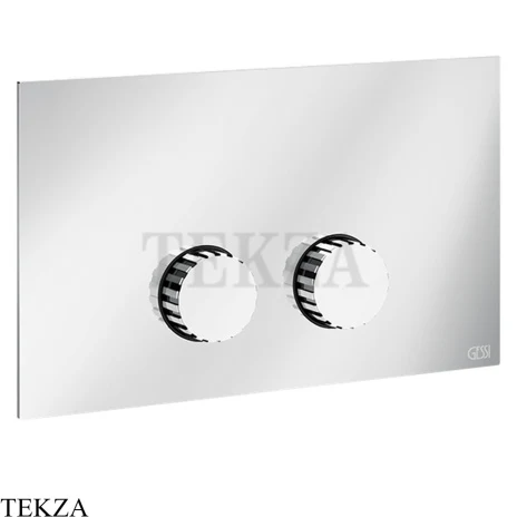Gessi Incastri Клавиша смыва для инсталляции Viega prevista 75621-031, хром глянец