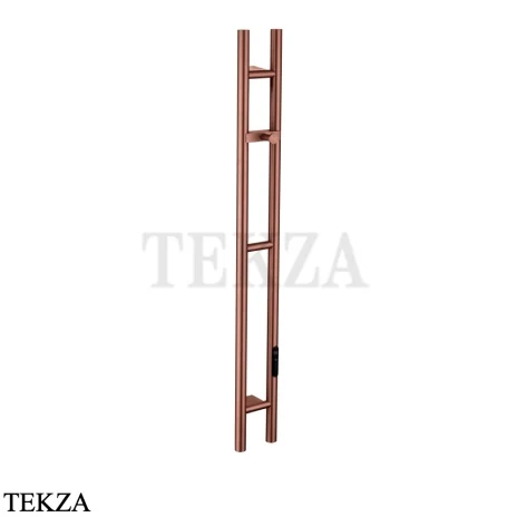 Boheme Uno Полотенцесушитель электрический 2-трубы, 729-CB, Copper Brushed
