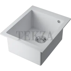 Omoikiri Bosen 41A Кухонная мойка Artceramic прямоугольная 4993814 белый