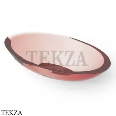 Dea Design Washbasins Раковина настольная овальная Glasstech DD9005 600 R5, Pomegranate R5