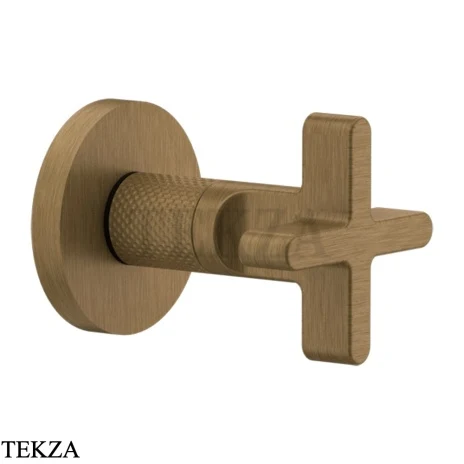 Gessi INCISO WELLNESS Запорный вентиль, внешняя часть 58363-713, Antique Brass
