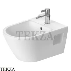 Duravit D-Neo Биде подвесное, с 1 отверстие, с переливом 2295150000, белый глянец