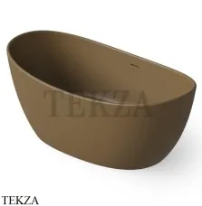 Dea Design Elegant Ванна отдельностоящая овальная 163x85 Solid Surface DD8611 1630 1, Dark Camel №1
