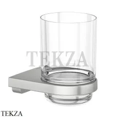 Keuco Collection Moll Стакан подвесной, хрусталь 12750219000, нержавеющая сталь finish