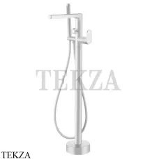 Boheme SPECTRE Смеситель для ванны напольный, с гарнитуром 459-MW, matt white