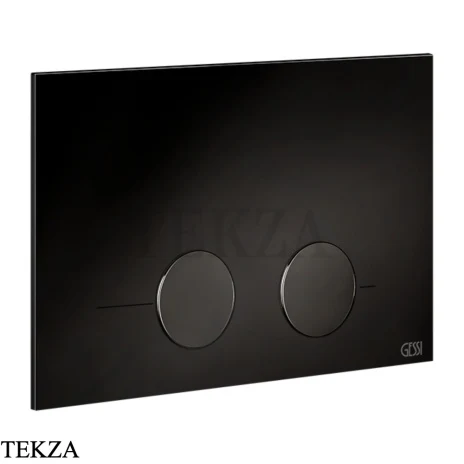 Gessi Total look Клавиша смыва для инсталляции Geberit omega 12, 54615-706, Black Metal PVD