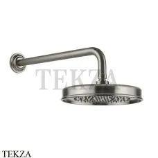 Gessi VENTI20 Верхний душ 200 с настенным креплением 65148-149, Finox Brushed Nickel