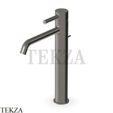 Zucchetti Pan Смеситель для раковины, с донным клапаном ZP6218.C51, brushed metal black