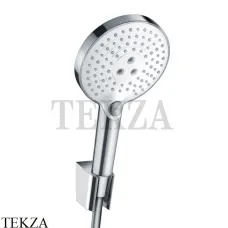 Hansgrohe Raindance Select S Душевой набор 120 3jet шланг 160 см 26721400, хром глянец-белый