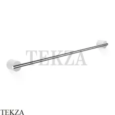 Decor Walther Stone White HTE60 Держатель для полотенца 0975254, белый матовый-хром глянец