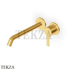 Zucchetti Gill Смеситель для раковины 220, внешняя часть ZGL676.C41, brushed gold