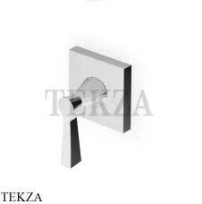 Zucchetti Bellagio Вентиль на 2-3 потребителя, внешняя часть Z94585, хром глянец