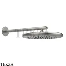 Gessi Goccia Душевая лейка 30,0 с настенным креплением 33756-147, Chrome Brushed