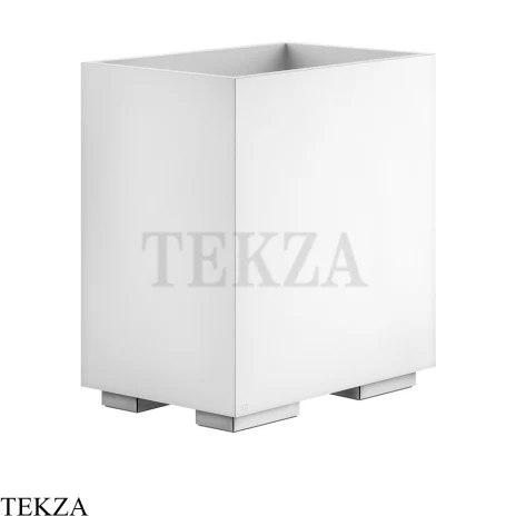 Gessi Rettangolo Ведерко, корзина для мусора, цвет белый 20990-031, Хром глянец