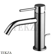 FIMA Carlo Frattini Spillo UP Смеситель для раковины, с донным клапаном F3031XSCN, Black chrome