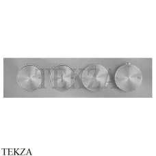 Gessi Origini NATURE Термостат для душа 2 потока с кнопками, внешняя часть 66222-031, хром глянец