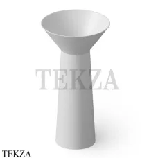 Dea Design Pedestal Basin Раковина напольная Solid Surface DD2022 480 18, White №18