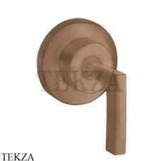 Axor Citterio Запорный вентиль с рычаговой рукояткой, внешняя часть 39960310, Brushed Red Gold