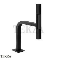 Gessi Incastri Смеситель для раковины, с донным клапаном 75251-299, Matte Black