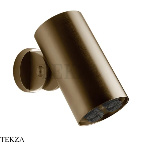 Gessi SPOTWATER Душевая головка настенного крепления, многоструйная 57261-791, Deep Bronze Brushed PVD