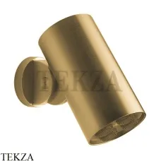 Gessi 316 SPOTWATER FLESSA Душевая головка настенного крепления, многоструйная 57201-727, Brushed Brass