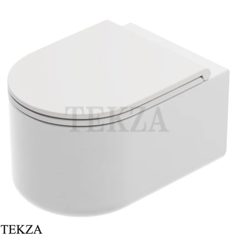 ArtCeram Solida унитаз подвесной чаша без ободка The.Reel SOV001 01 00, белый глянец