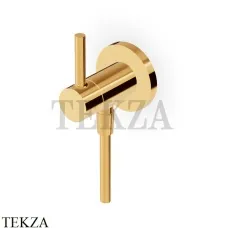 Zucchetti Pan Смеситель с выходом для ручного душа, внешняя часть ZP6072.C40, золото глянец Zucchetti Pan Смеситель с выходом для ручного душа, внешняя часть ZP6072.C40, золото глянец