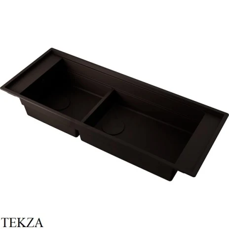 Omoikiri Sintesi Pro 114-2-U/I cn Кухонная мойка Artceramic двойная 4997450, мокко