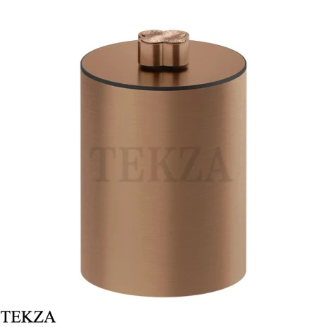 Gessi Ludovica Ведёрко, корзина для мусора с крышкой 76590-708, медь Brushed