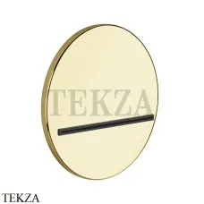 Gessi CASCATA Каскадный излив настенный круглый 65295-246, Gold PVD