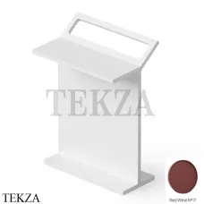 Dea Design Accessories Столик с полотенцедержателем DD3004 500 17, Red Wine №17