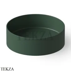 Dea Design Washbasins Раковина настольная D45 см Solid Surface DD9061 450 11, Dark Green №11