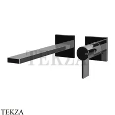 Gessi Inverso RIGATO Смеситель для раковины, внешняя часть 73588-706, Black Metal