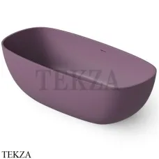 Dea Design Modern Ванна отдельностоящая скругленная 180x85 Solid Surface DD8666 1800 8, Lavender №8