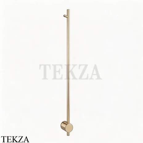 BRONER BRUNO H Электрический полотенцесушитель 100 без выключателя, NF.BR.007.100.0000.SH, шампань глянец