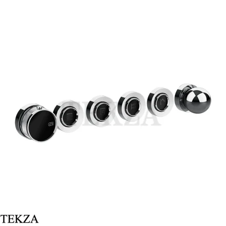 Gessi Perle Термостат для душа на 4 потока, внешняя часть 74036-031, хром глянец