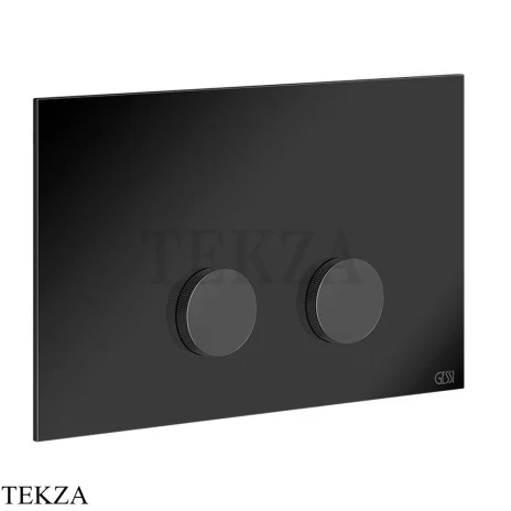 Gessi ANELLO Клавиша смыва для инсталляции SANIT, Villeroy&Boch 54631-706, Black Metal PVD