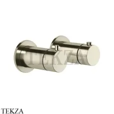 Gessi Ingranaggio-Anello Термостат для душа на 2 потока, внешняя часть 63333-720, Nickel PVD