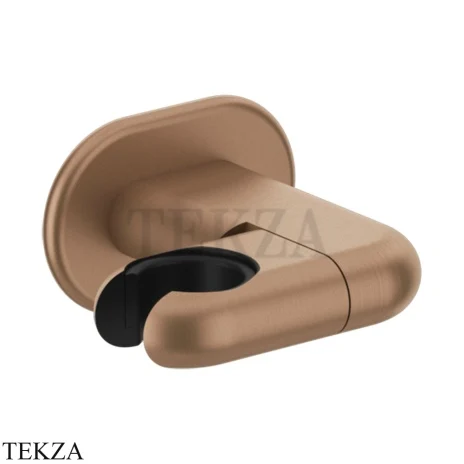 Gessi Goccia Держатель для душевой лейки поворотный 33760-708, Copper Br. PVD