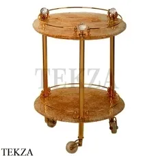Migliore Cristalia SWAROVSKI Туалетный столик на колесиках 16786, бронза classic