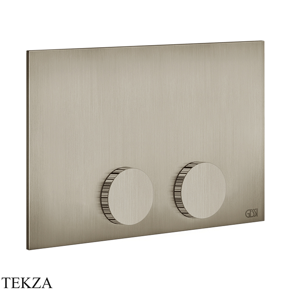 Gessi INGRANAGGIO Клавиша смыва для инсталляции TECE, TeceProfil, TeceBox 54641-149, нерж. сталь Brush / никель Brushed