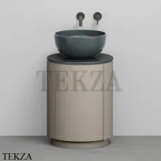 CIELO Arcadia Tiberino Тумба TIMOPC с раковиной Fumo, слив в стену, Avena