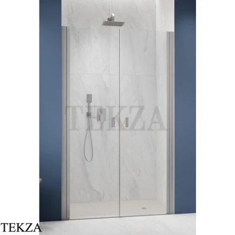 Radaway Nes 8 DWD I Душевая дверь 55 см, левая L, 10077055-91-01L, брашированный никель