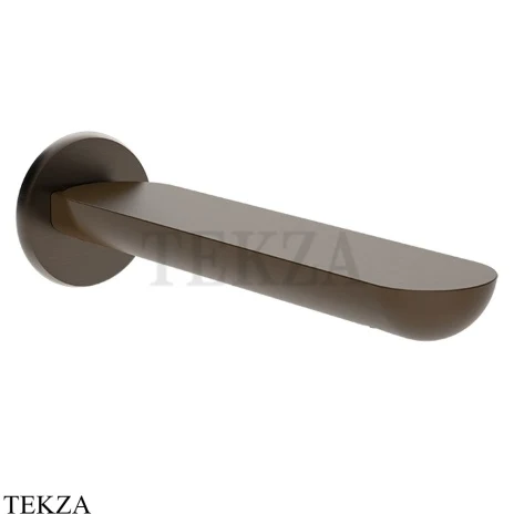 Gessi Perle Излив для ванны настенный 74041-845, бронза Dark Brush